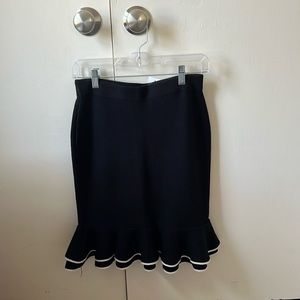 NWT Vila Milano ruffle sweater knit skirt size S